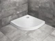 Душовий піддон Doros A Compact Stone 900x900x115 білий SDRA9090-05-04S (TM Radaway) - изображение 1