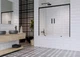 Шторка на ванну Idea Black PN DWD 1500x1500 чорний/прозоре 10004150-54-01 (TM Radaway) - изображение 2