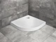Душовий піддон Doros A Compact Stone 800x800x115 білий SDRA8080-05-04S (TM Radaway) - изображение 1
