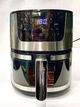 Аерофрітюрниця Rainberg RB 2268 4200 Вт 8 л фритюрниця безмасляна, Чорно-сірий - изображение 1