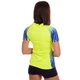 Футболка женская спортивная для фитнеса Zelart Sport Team 7320 размер S (155-160см) Neon Green-Blue - изображение 3