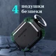 Удароміцний захисний чохол New Bee NB-AC01 White для Apple AirPods Pro/AirPods Pro 2 - зображення 6