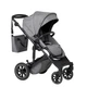 Коляска 4 в 1 (з автокріслом, Isofix) до 22кг сірий FreeON ZEN Grey Словенія 46552 - зображення 9