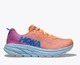 Женские кроссовки HOKA ONE ONE RINCON 3 1119396 MOCY 42,5 (EU 42 2/3, USA 10B, 27 см) оранжевые с голубым - изображение 7