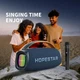Портативная беспроводная Bluetooth колонка Hopestar A40 с Микрофоном Караоке |70 Вт, Bluetooth| Cерый - изображение 3