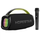 Портативная беспроводная Bluetooth колонка Hopestar A40 с Микрофоном Караоке |70 Вт, Bluetooth| Черный - изображение 1