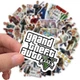Набор виниловых наклеек стикеров LTC Стикерпак GTA Grand Theft Auto 50 шт. (ZY0727C) - изображение 5