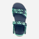 Sandały dziecięce dla dziewczynki Jack Wolfskin 2 In 1 Sandal K 4046421-1226 28 Niebieski/Zielony (4064993187960) - obraz 5