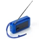 Bluetooth-колонка TG368, speakerphone, радіо, сонячна батарея, blue - зображення 2