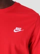 Футболка хлопковая длинная мужская Nike M Nsw Club Tee AR4997-657 S Красная (0191888618484) - изображение 6