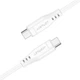 Кабель Acefast C3-03 Type-C to Type-C 3A 60W 1.2 м TPE TPE connectors White (AFC3-03W) - зображення 3