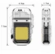 Электронная зажигалка с фонариком аккумуляторная с зарядкой через USB UKC 9258 - изображение 2