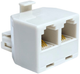 Zlaczka DPM RJ45 wtyk i 2 gniazda (5903332589968) - obraz 1