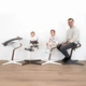 Стульчик для кормления Stokke Nomi основание основание Walnut (орех) White, 7040356267019 - изображение 5