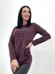 Женская кофта из ангоры-софт GF04197 цвет бордовый, размер 46/48 - изображение 1