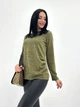 Женская кофта из ангоры-софт GF04197 цвет хаки, размер 42/44 - изображение 1