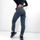 Женские вельветовые брюки карго с накладными карманами GF01710 цвет серый, размер 46/48 - изображение 4