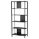 Стелаж IKEA JÄTTESTA, чорний, 80х195 см, 805.129.59 - зображення 1