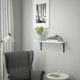 Полиця IKEA BERGSHULT БЕРГСХУЛЬТ, білий, 80х20 см, 704.212.38 - изображение 6
