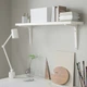 Полка з кронштейном IKEA BERGSHULT / TOMTHULT, білий, 80х20 см, 794.183.21 - изображение 4