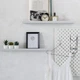 Полка для картин IKEA MALMBACK МАЛЬМБЭКК, белый, 60 см, 204.462.36 - изображение 4