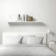 Полиця IKEA BERGSHULT БЕРГСХУЛЬТ, білий, 120х30 см, 304.212.35 - зображення 6