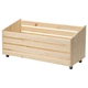 Контейнер із колесами IKEA ІВАР, сосна, 78x30 см, 504.845.09 - зображення 1