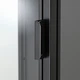 Шафа зі скляними дверцятами IKEA RUDSTA, антрацит, 42х37х155 см, 604.348.25 - зображення 5
