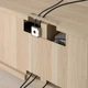 Тумба под ТВ IKEA БЕСТО, имитация беленого дуба, 120x40x48 см, 090.612.30 - изображение 5