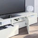 Тумба под ТВ IKEA БЕСТО, белый, Лаппвикен белый, 180x42x39 см, 493.284.02 - изображение 7