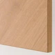 Тумба под ТВ IKEA БЕСТО, с дверцами, белый, Хедевикен парит дуб, 180x42x38 см, 594.217.96 - изображение 4