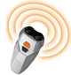 Отпугиватель собак ультразвуковой MHZ Ultrasonic Dog Repeller PU 70 8669 с фонариком серебро - изображение 2