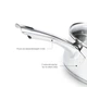 Ківш з кришкою Fissman Elegance 1,6 л 5490 - изображение 2