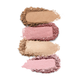 Палітра для обличчя з бронзатором, рум'янами, хайлайтер Kiko Milano Days In Bloom Soft Touch Face Palette - изображение 3