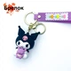 Брелок на сумку Куроми аниме , брелок для рюкзака (Kuromi ) геншен, манги, hello kitty, Санріо Кітті, Мелоди розовый (AN)20178 - изображение 2