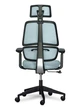 Крісло Mealux Leo Air Grey / Blue (арт.Y-543 KBGL) Сіро - блакитне - изображение 5
