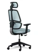 Крісло Mealux Leo Air Grey / Blue (арт.Y-543 KBGL) Сіро - блакитне - изображение 6