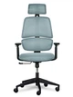 Крісло Mealux Leo Air Grey / Blue (арт.Y-543 KBGL) Сіро - блакитне - изображение 9