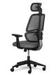 Крісло Mealux Leo Air Dark Grey (арт.Y-543 KBG) Темно Сіре - изображение 12