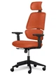 Офісне крісло Mealux Leo Air Orange (арт.Y-543 KBY) Помаранчеве - изображение 10
