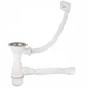 Сифон для мийки з переливом 3 1/2" Bakimay PL1047 - зображення 2