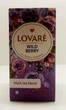 Цейлонский черный чай Wild Berry Lovare Дикая ягода Ловаре 24 пакетики по 2г - изображение 1
