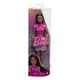 Кукла Mattel Барби Fashionistas 65th Anniversary Barbie Модница в розовом топе HRH13 - изображение 5
