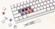 Клавіатура Wireless Motospeed SK66 Gateron Red Hot Swap White (mtsk66wmr) - зображення 3