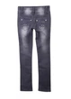 Джинсы для девочки Puledro 152 см Серый (YDB-4271-Gray) - изображение 2