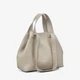 Сумка женская кожаная с двумя парами ручек шоппер средняя Regina Notte Shopper 2771 Капучино - изображение 3