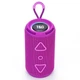 Bluetooth-колонка TG656, с RGB ПОДСВЕТКОЙ, speakerphone, радио, purple - изображение 1