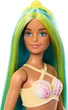 Кукла Барби Дримтопия Русалочка с бирюзово-желтыми волосами Barbie Mermaid Fantasy Turquoise and Yellow Hair (HRR03) - изображение 4