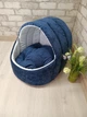 Будинок лежанка для котів та собак Animals_joy Кошик М 46*42 см(062) - изображение 3