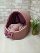 Будинок лежанка для котів та собак Animals_joy Кошик XL 61*61 см(004) - изображение 3